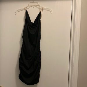 SHEIN black mini dress